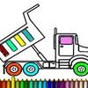 Dump Trucks Coloring