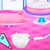 Cherry Blossom Cake Cooking